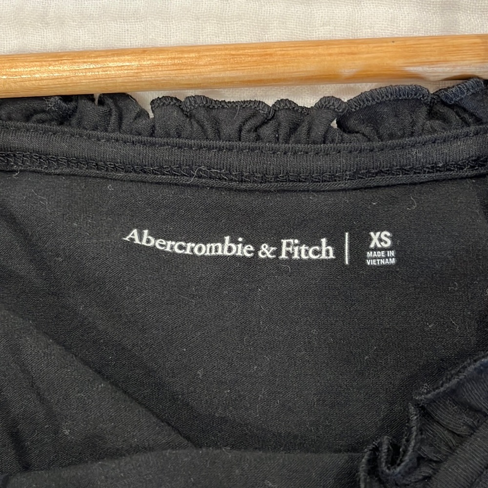 Abercrombie & Fitch Ruffle Bodysuit